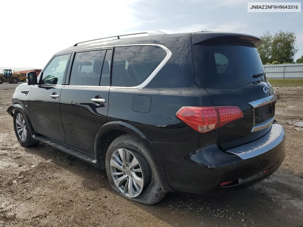 2017 Infiniti Qx80 Base VIN: JN8AZ2NF9H9643316 Lot: 79645364