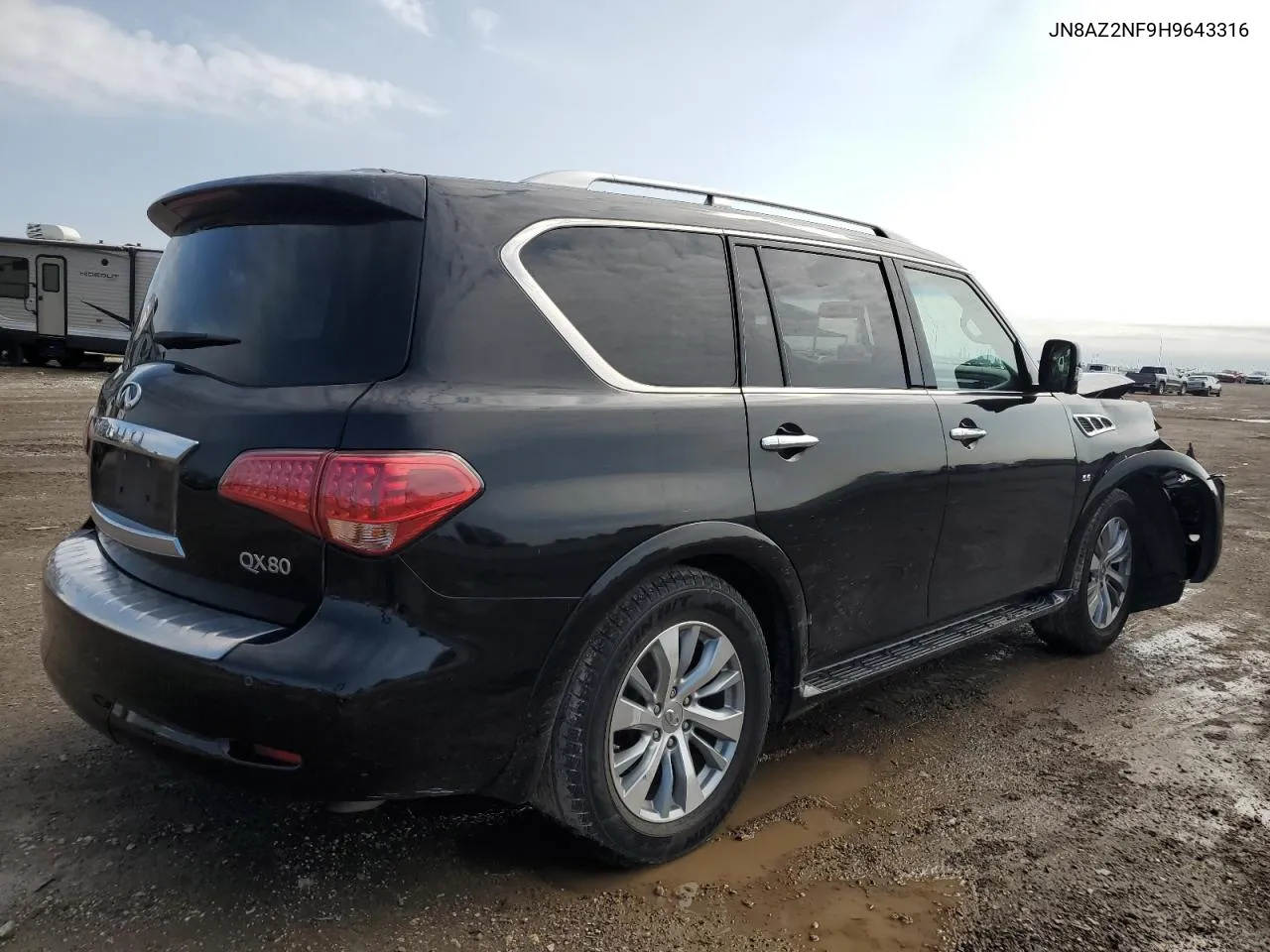 2017 Infiniti Qx80 Base VIN: JN8AZ2NF9H9643316 Lot: 79645364