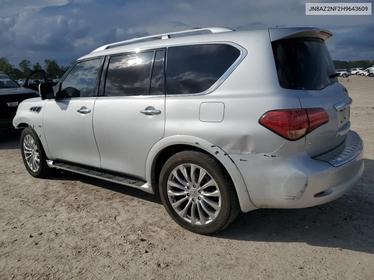 2017 Infiniti Qx80 Base VIN: JN8AZ2NF2H9643609 Lot: 80254734