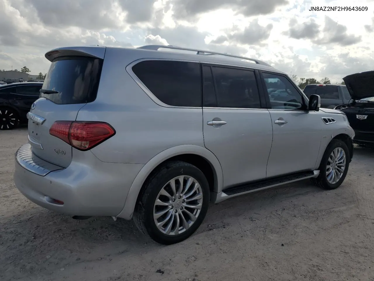 2017 Infiniti Qx80 Base VIN: JN8AZ2NF2H9643609 Lot: 80254734