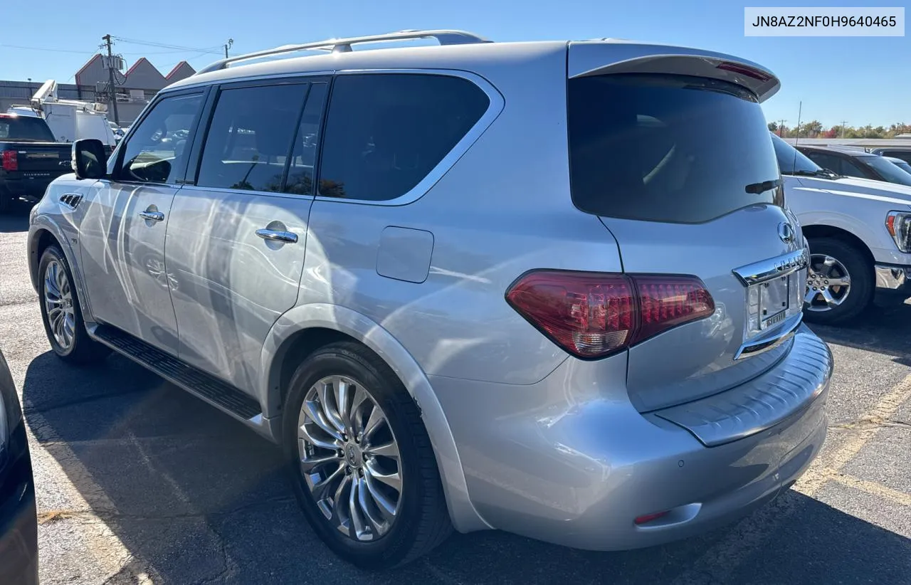 2017 Infiniti Qx80 Base VIN: JN8AZ2NF0H9640465 Lot: 81319174