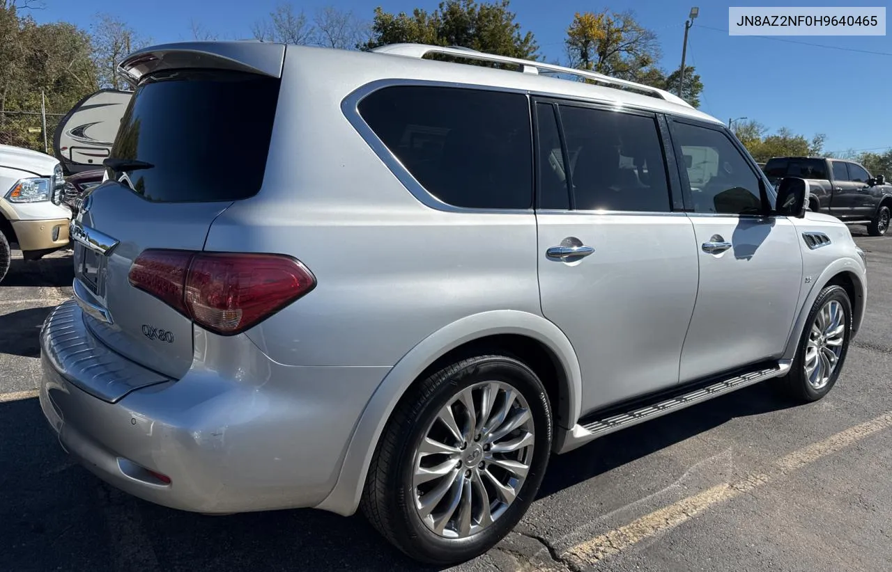 2017 Infiniti Qx80 Base VIN: JN8AZ2NF0H9640465 Lot: 81319174