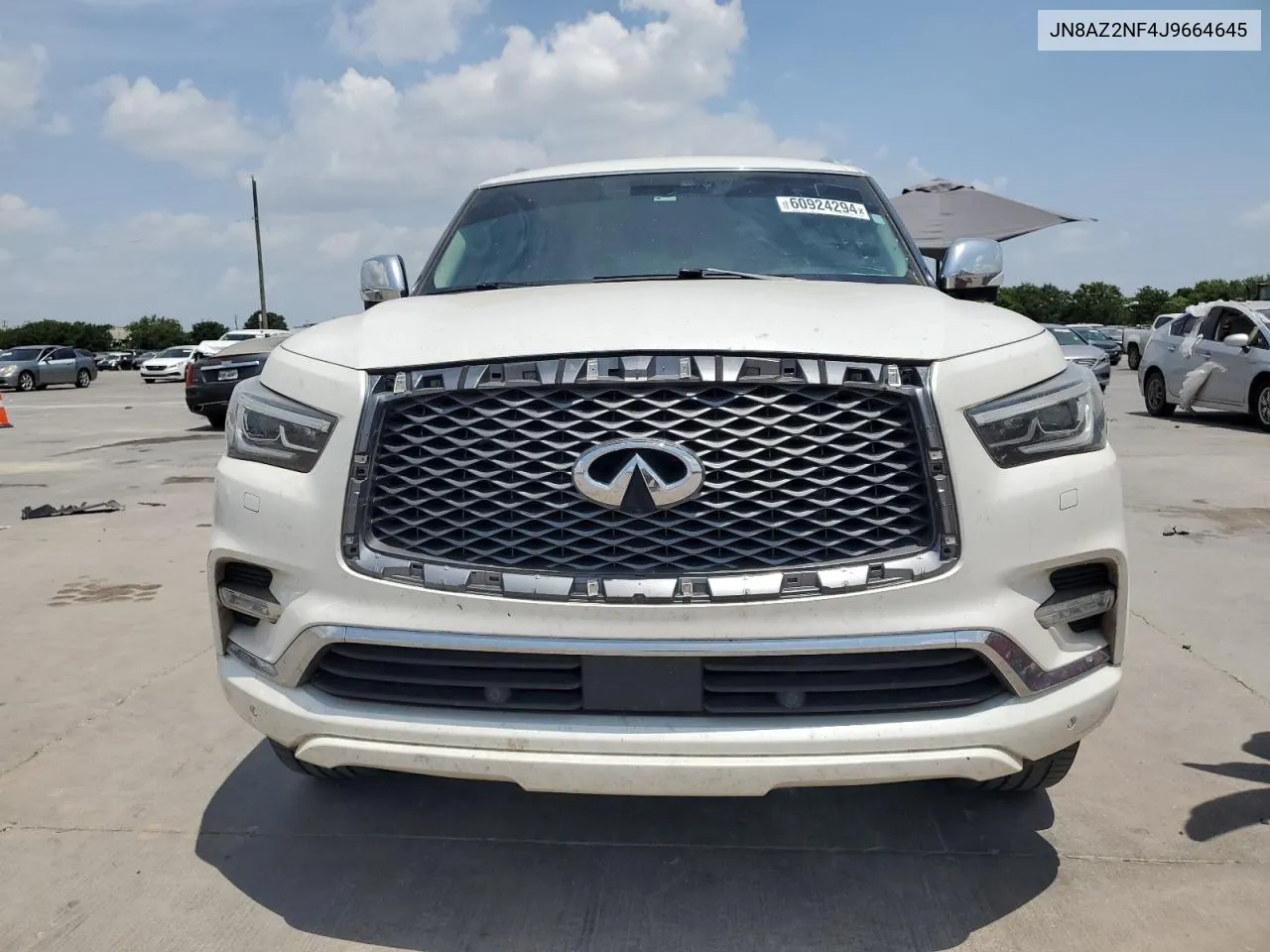 2018 Infiniti Qx80 Base VIN: JN8AZ2NF4J9664645 Lot: 60924294