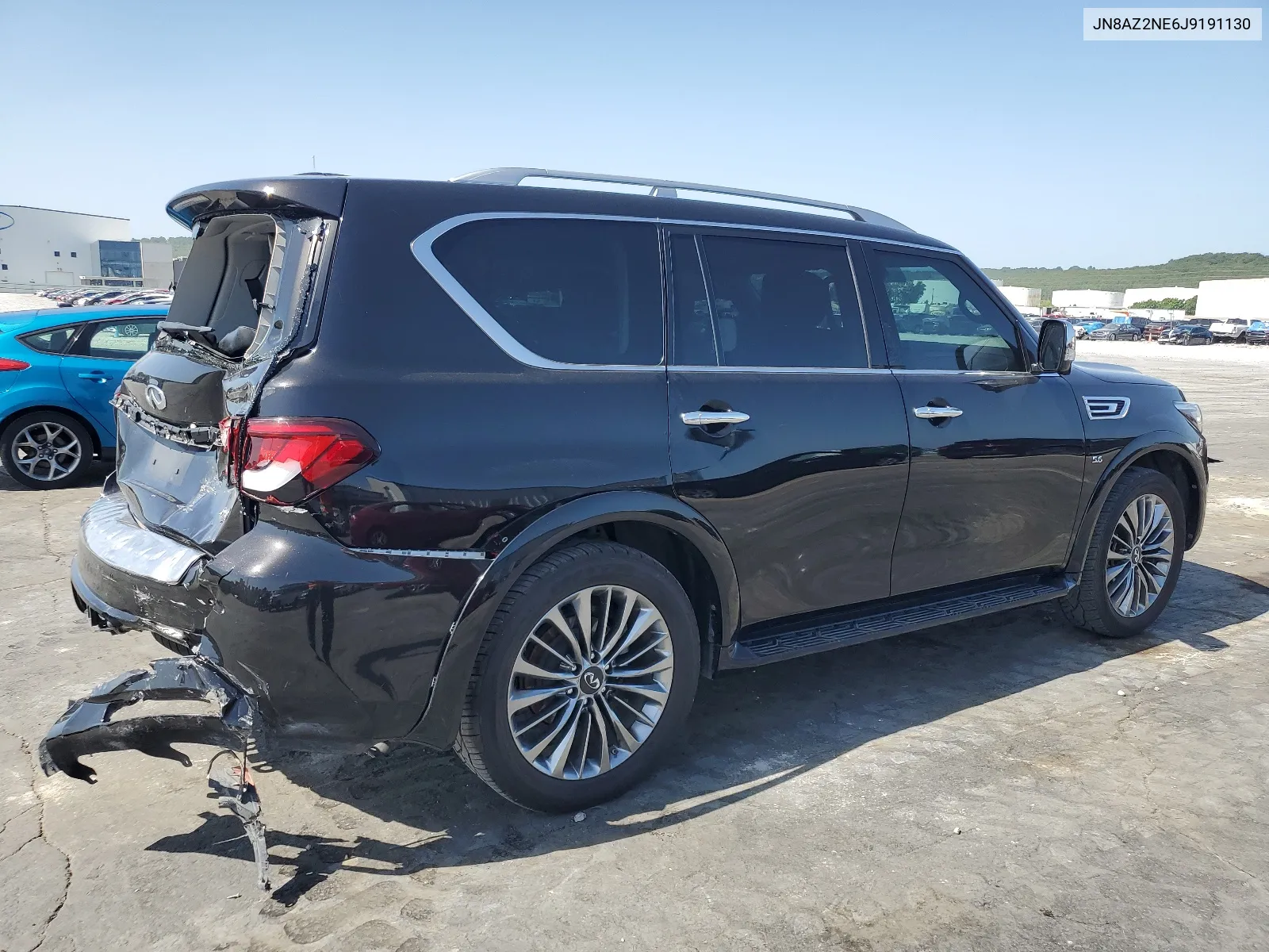 2018 Infiniti Qx80 Base VIN: JN8AZ2NE6J9191130 Lot: 61709204