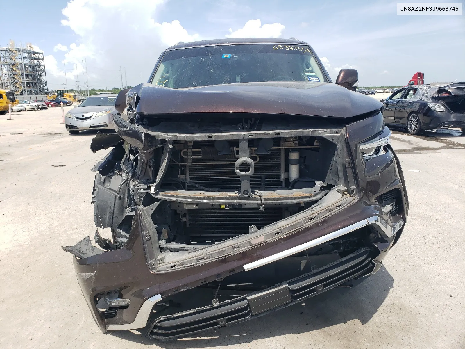 JN8AZ2NF3J9663745 2018 Infiniti Qx80 Base