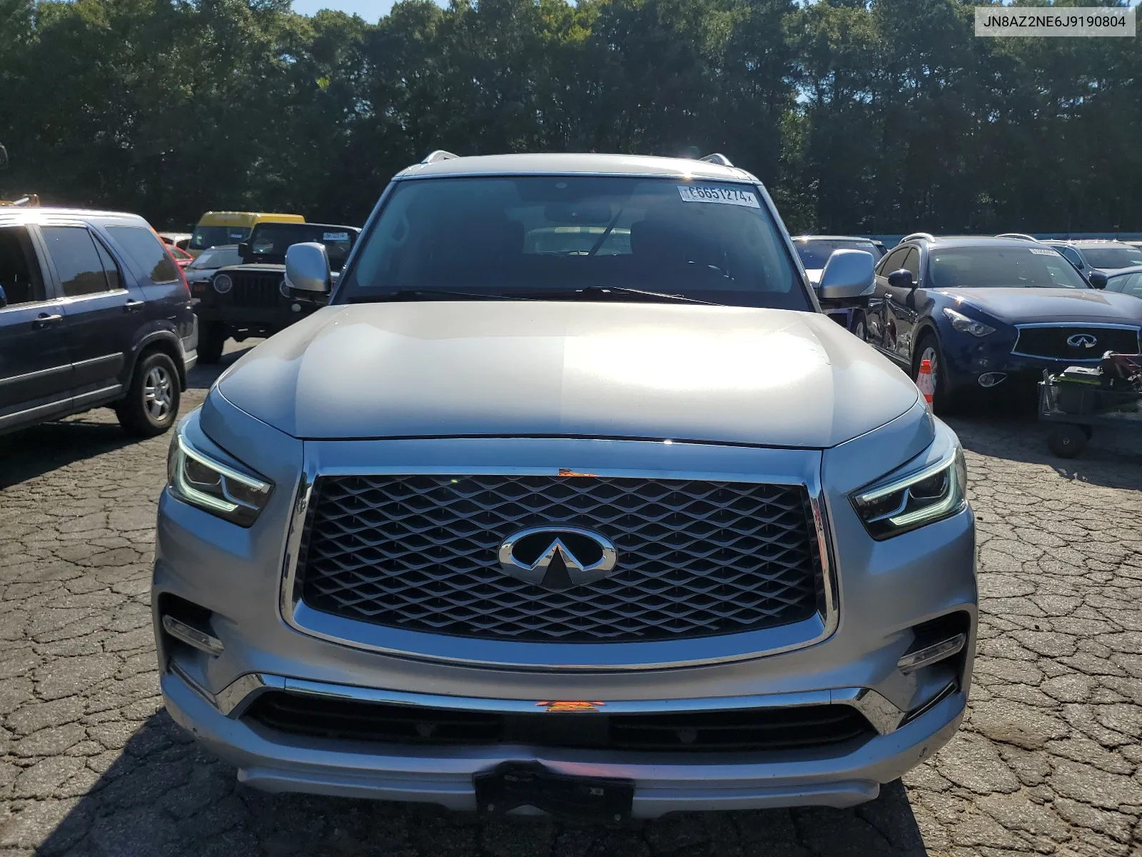 2018 Infiniti Qx80 Base VIN: JN8AZ2NE6J9190804 Lot: 66651274