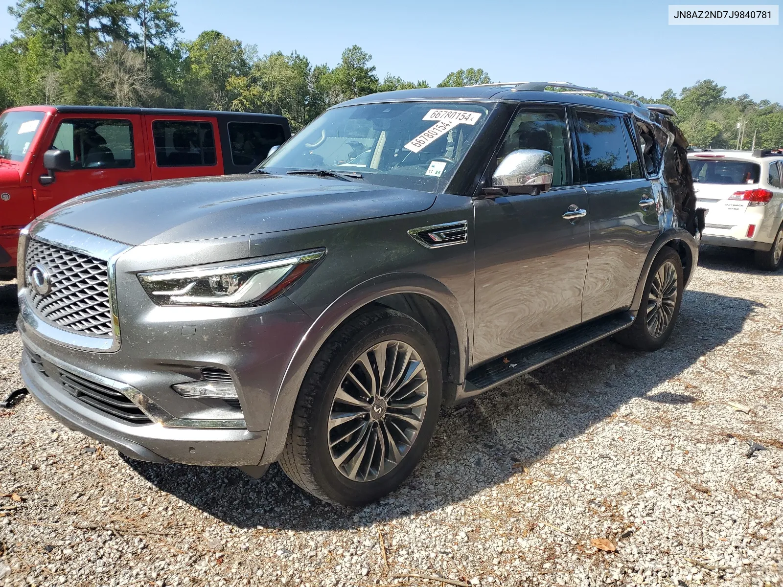 2018 Infiniti Qx80 Base VIN: JN8AZ2ND7J9840781 Lot: 66780154