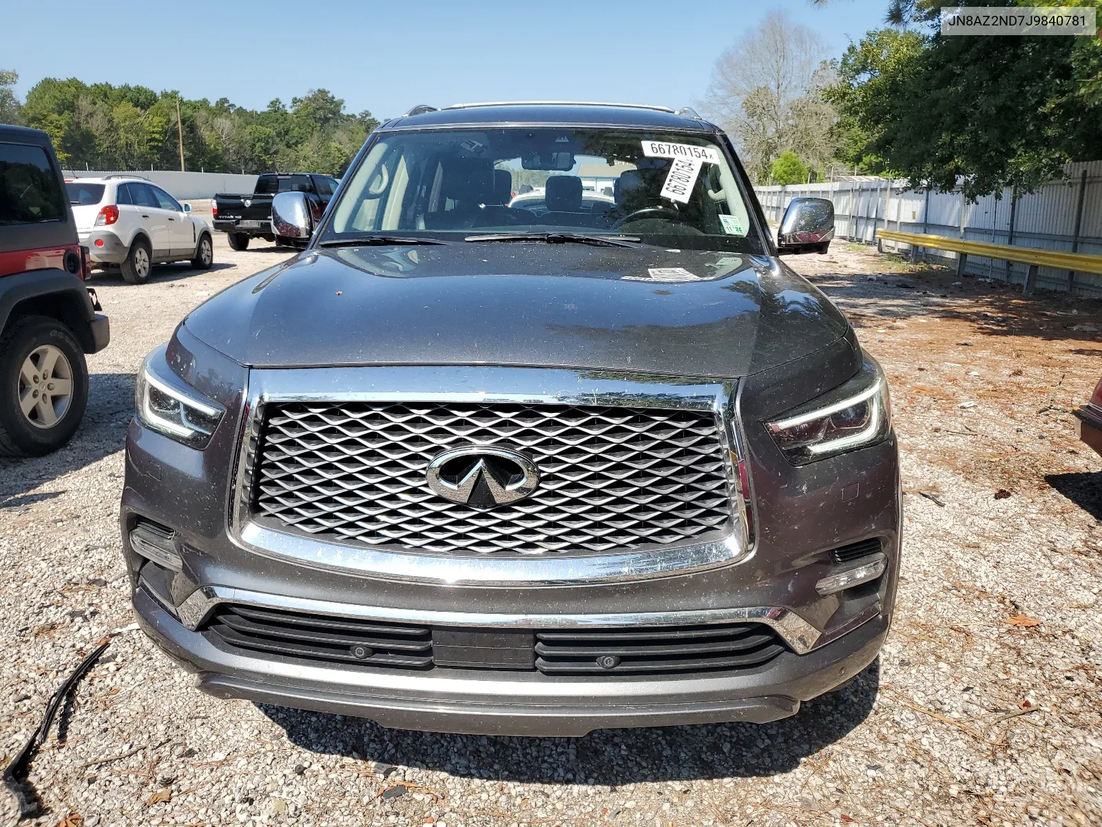 2018 Infiniti Qx80 Base VIN: JN8AZ2ND7J9840781 Lot: 66780154