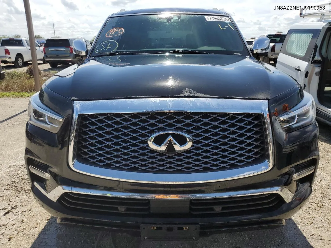 2018 Infiniti Qx80 Base VIN: JN8AZ2NE1J9190953 Lot: 74964524