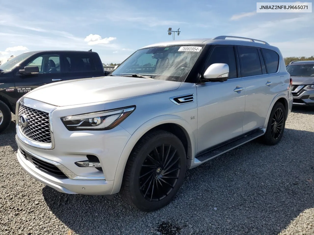 2018 Infiniti Qx80 Base VIN: JN8AZ2NF8J9665071 Lot: 76865954