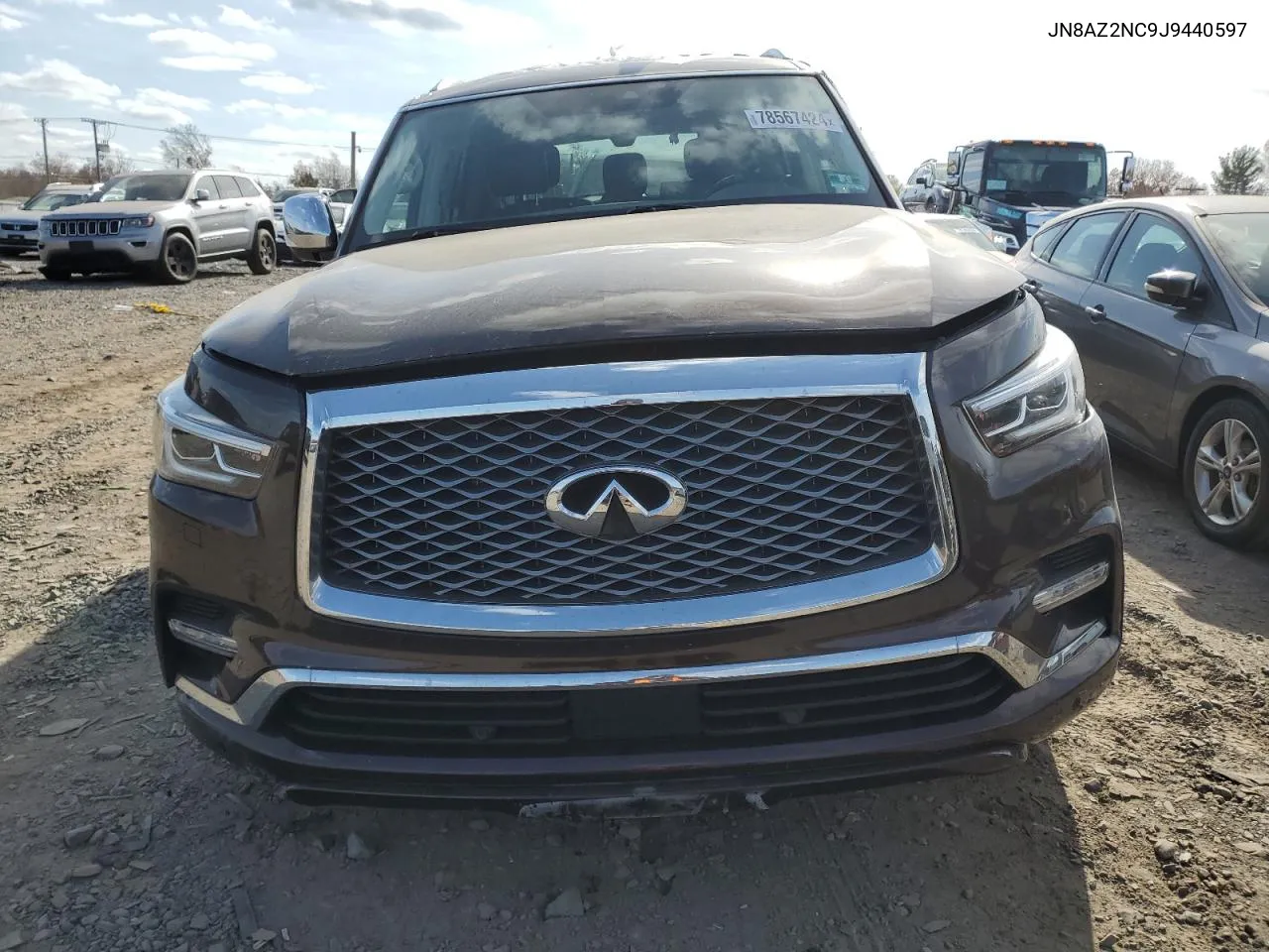 2018 Infiniti Qx80 Base VIN: JN8AZ2NC9J9440597 Lot: 78567424