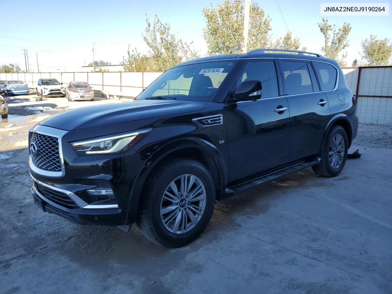 2018 Infiniti Qx80 Base VIN: JN8AZ2NE0J9190264 Lot: 80287634