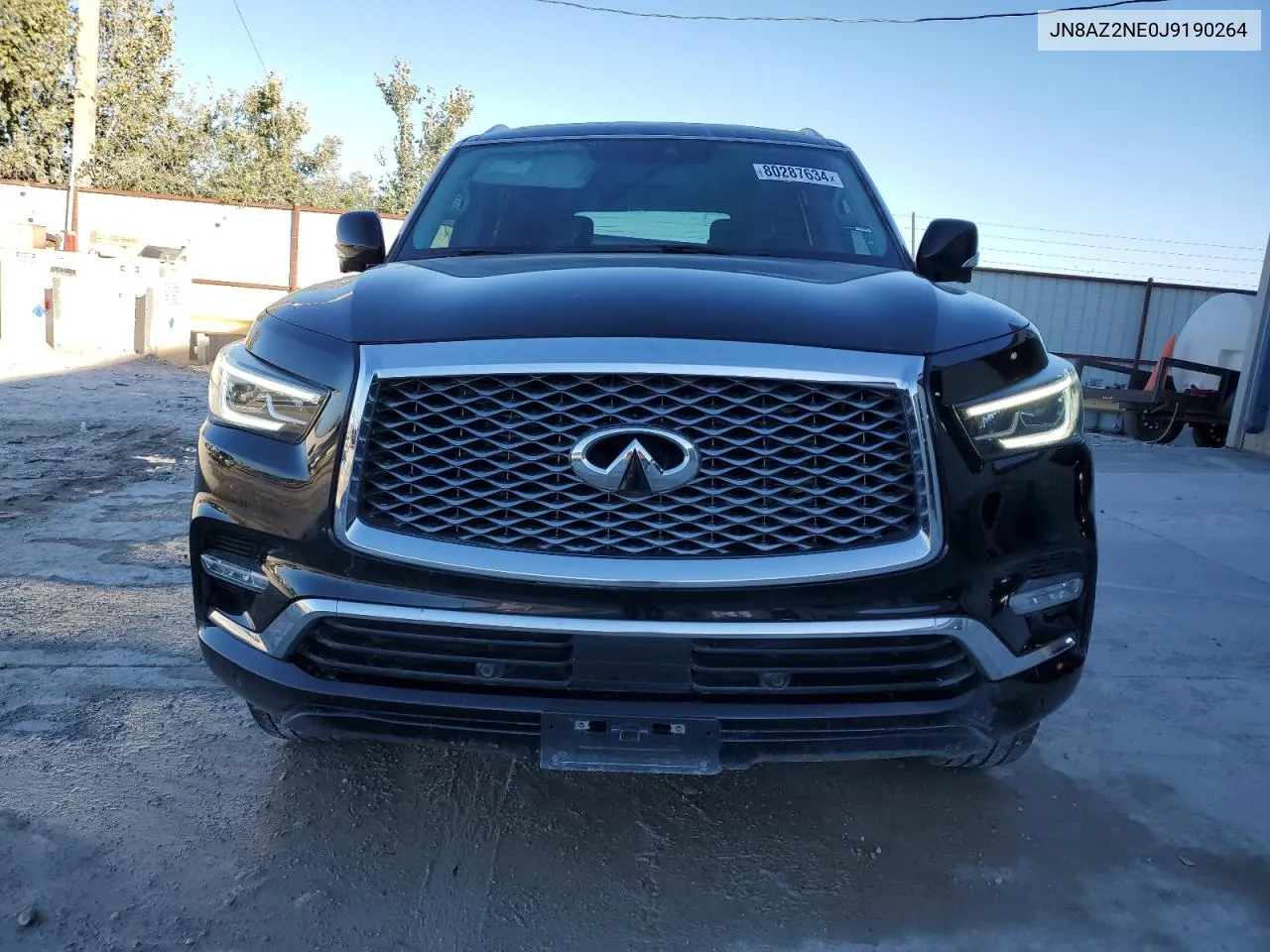 2018 Infiniti Qx80 Base VIN: JN8AZ2NE0J9190264 Lot: 80287634