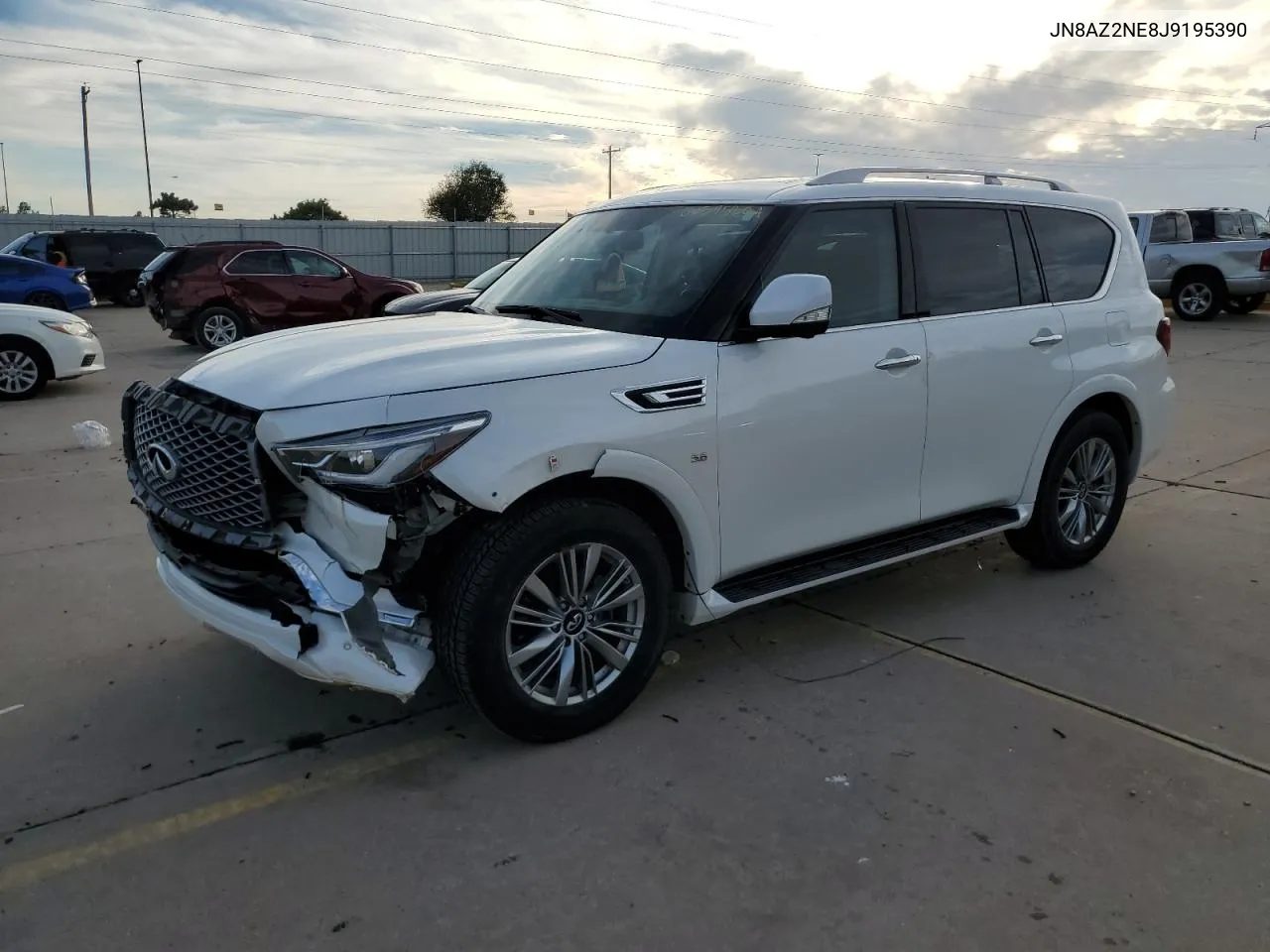 2018 Infiniti Qx80 Base VIN: JN8AZ2NE8J9195390 Lot: 80595204