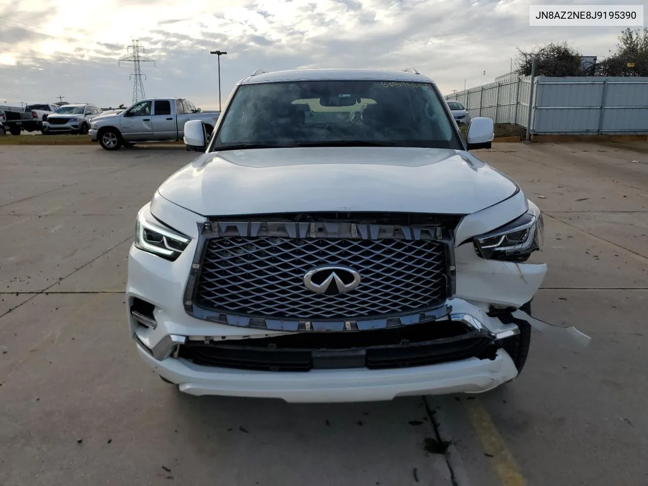 2018 Infiniti Qx80 Base VIN: JN8AZ2NE8J9195390 Lot: 80595204