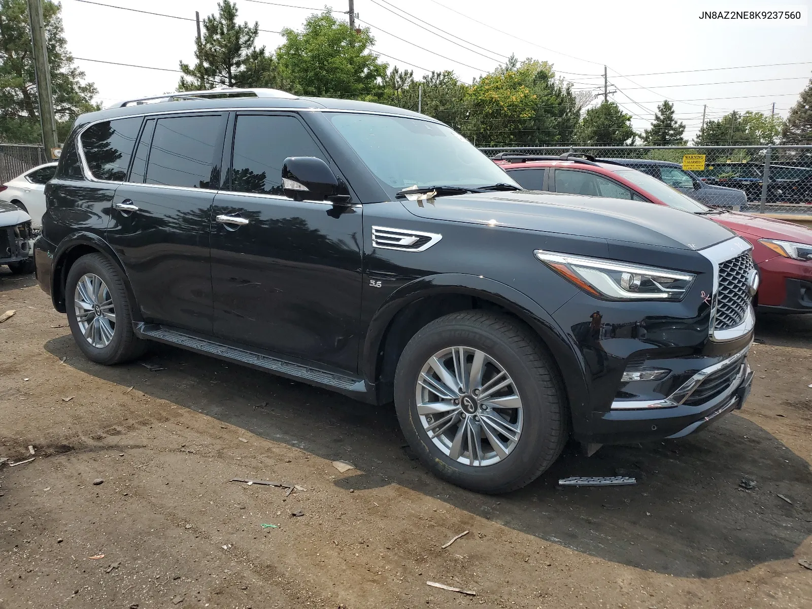 JN8AZ2NE8K9237560 2019 Infiniti Qx80 Luxe