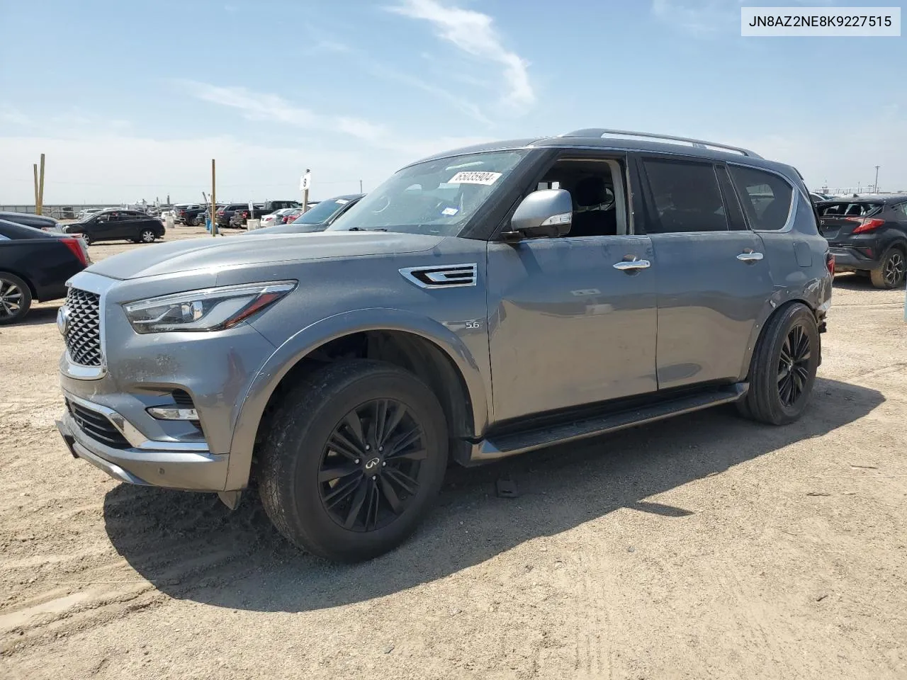 2019 Infiniti Qx80 Luxe VIN: JN8AZ2NE8K9227515 Lot: 66357654