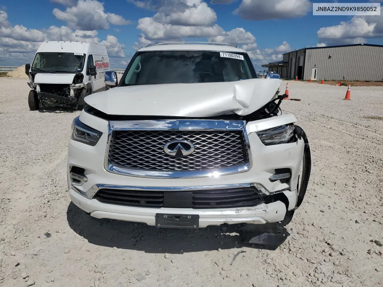 2019 Infiniti Qx80 Luxe VIN: JN8AZ2ND9K9850052 Lot: 73528904