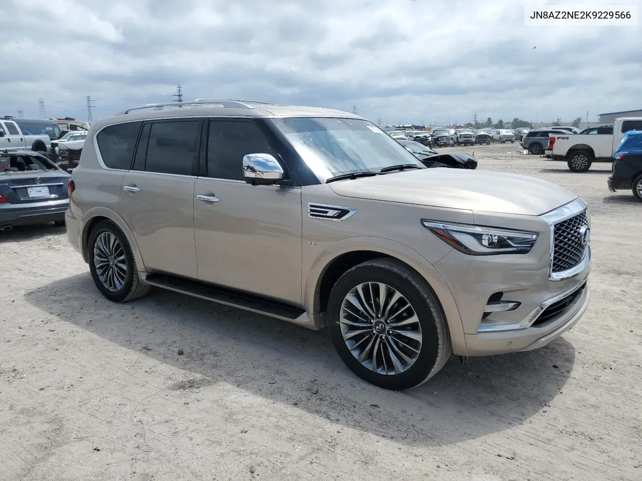 JN8AZ2NE2K9229566 2019 Infiniti Qx80 Luxe