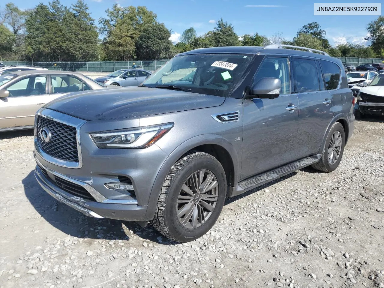 2019 Infiniti Qx80 Luxe VIN: JN8AZ2NE5K9227939 Lot: 72247824