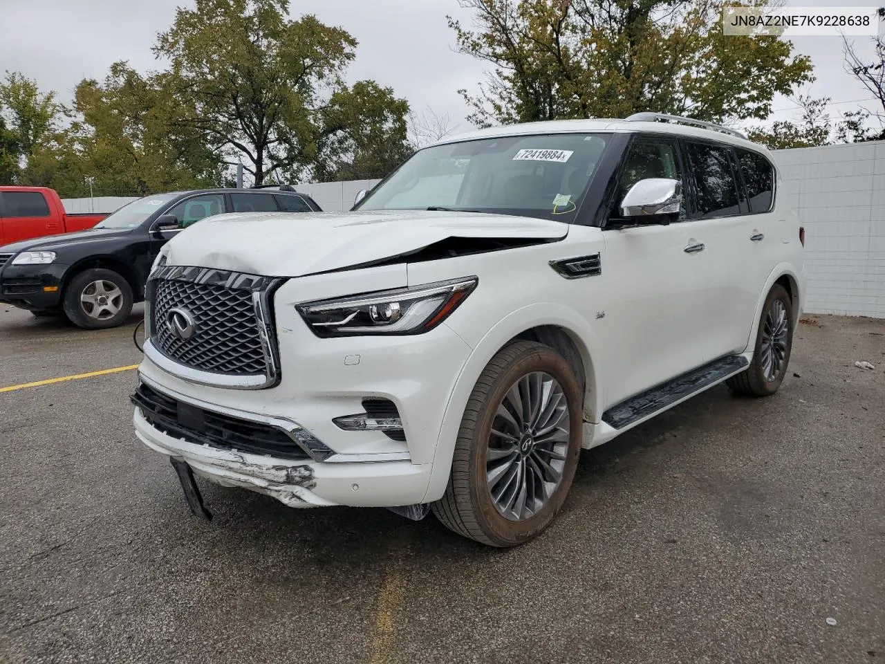 2019 Infiniti Qx80 Luxe VIN: JN8AZ2NE7K9228638 Lot: 72419884