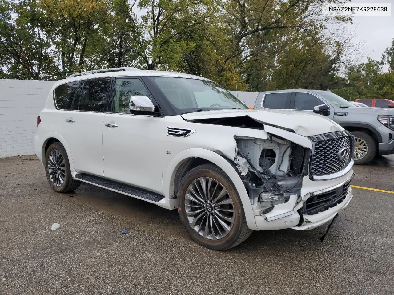 2019 Infiniti Qx80 Luxe VIN: JN8AZ2NE7K9228638 Lot: 72419884