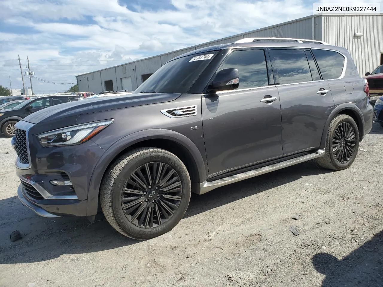 2019 Infiniti Qx80 Luxe VIN: JN8AZ2NE0K9227444 Lot: 75133704