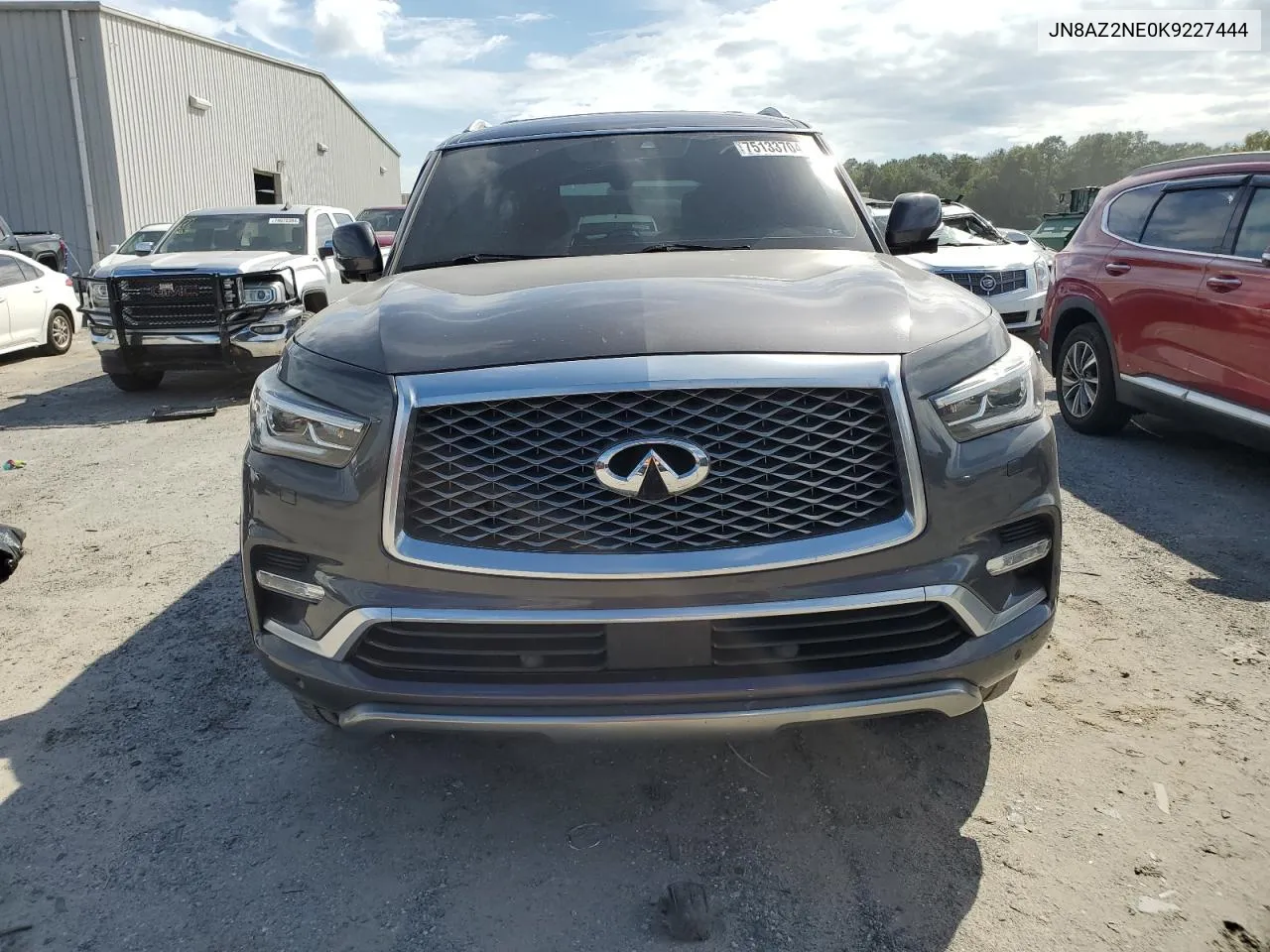 2019 Infiniti Qx80 Luxe VIN: JN8AZ2NE0K9227444 Lot: 75133704