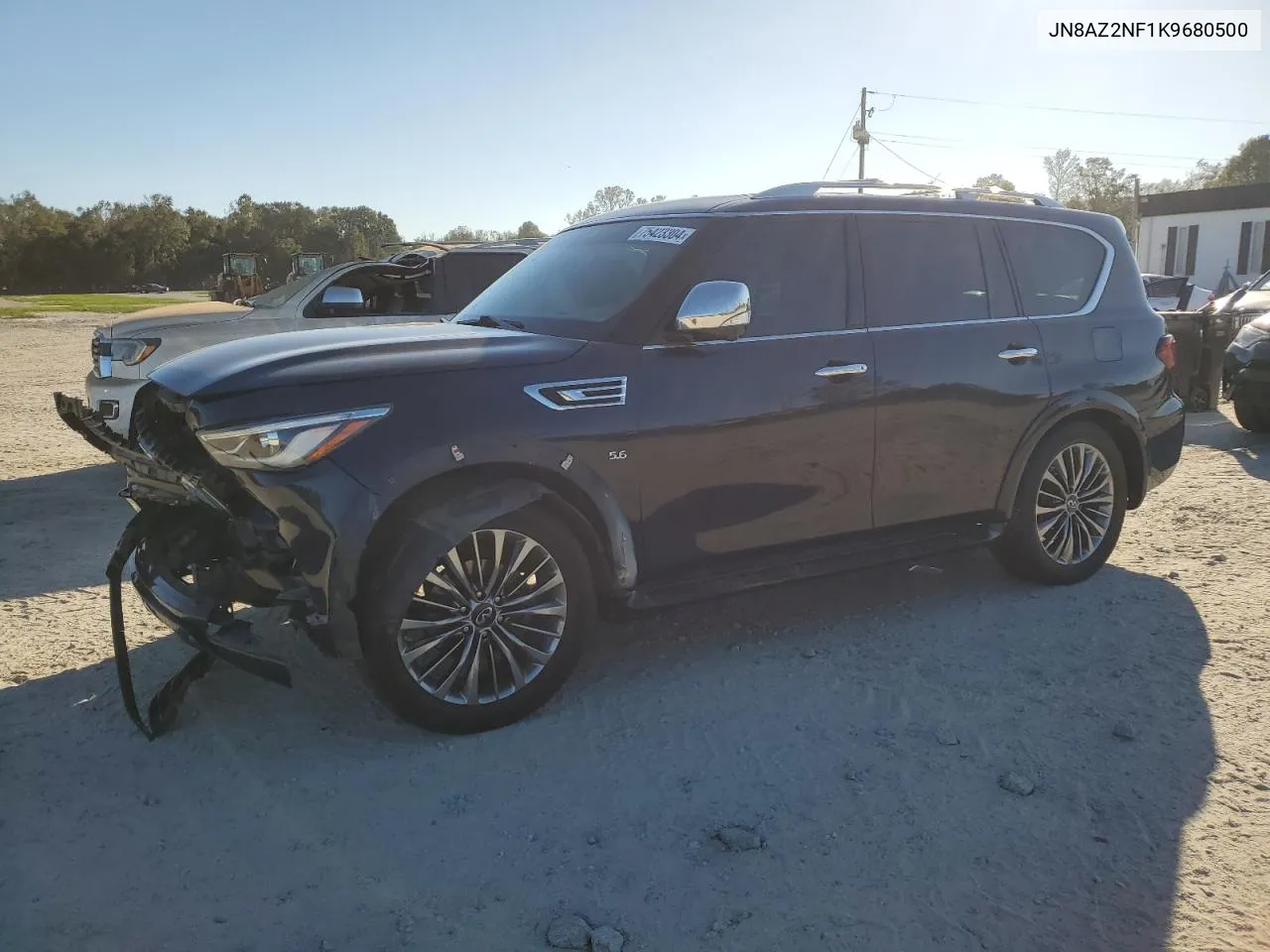 JN8AZ2NF1K9680500 2019 Infiniti Qx80 Luxe