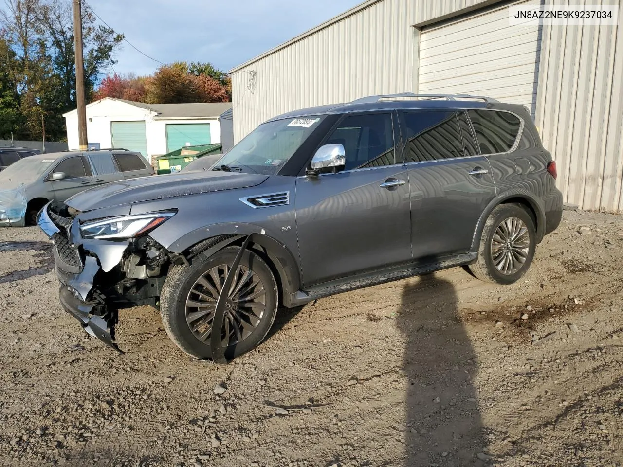 2019 Infiniti Qx80 Luxe VIN: JN8AZ2NE9K9237034 Lot: 76672094