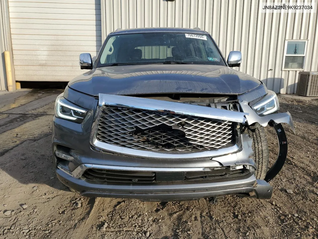 2019 Infiniti Qx80 Luxe VIN: JN8AZ2NE9K9237034 Lot: 76672094