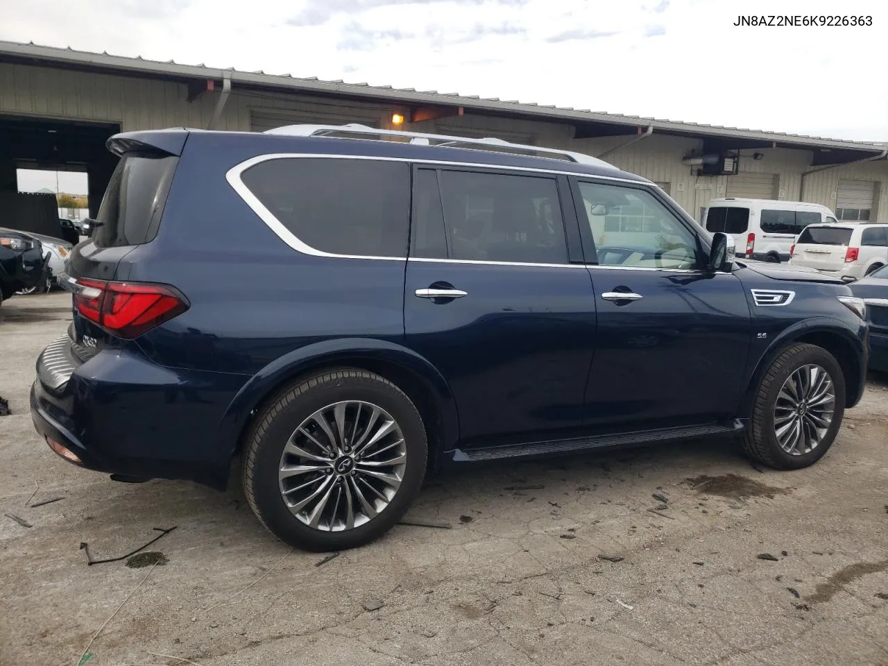 2019 Infiniti Qx80 Luxe VIN: JN8AZ2NE6K9226363 Lot: 77235314