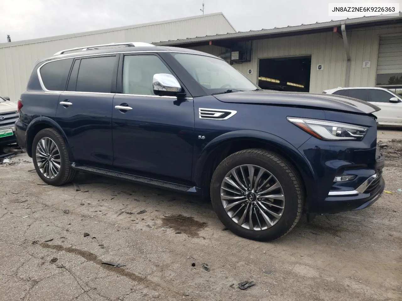 2019 Infiniti Qx80 Luxe VIN: JN8AZ2NE6K9226363 Lot: 77235314