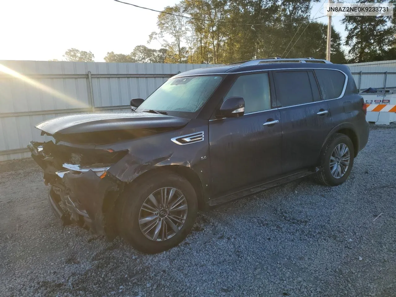 2019 Infiniti Qx80 Luxe VIN: JN8AZ2NE0K9233731 Lot: 77321424