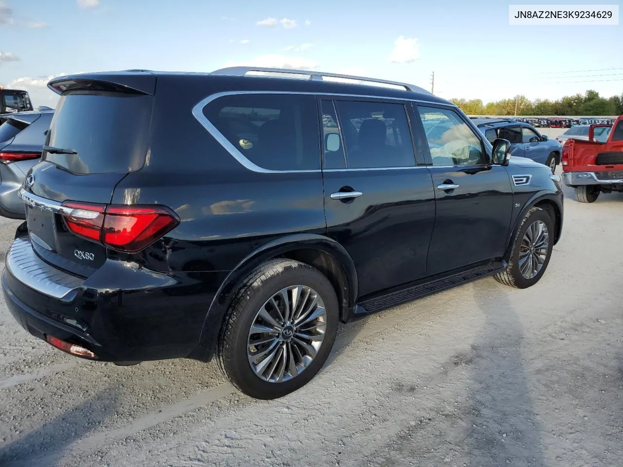 2019 Infiniti Qx80 Luxe VIN: JN8AZ2NE3K9234629 Lot: 80483234