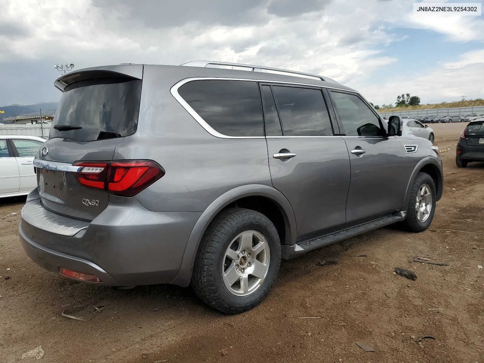 2020 Infiniti Qx80 Luxe VIN: JN8AZ2NE3L9254302 Lot: 63333824