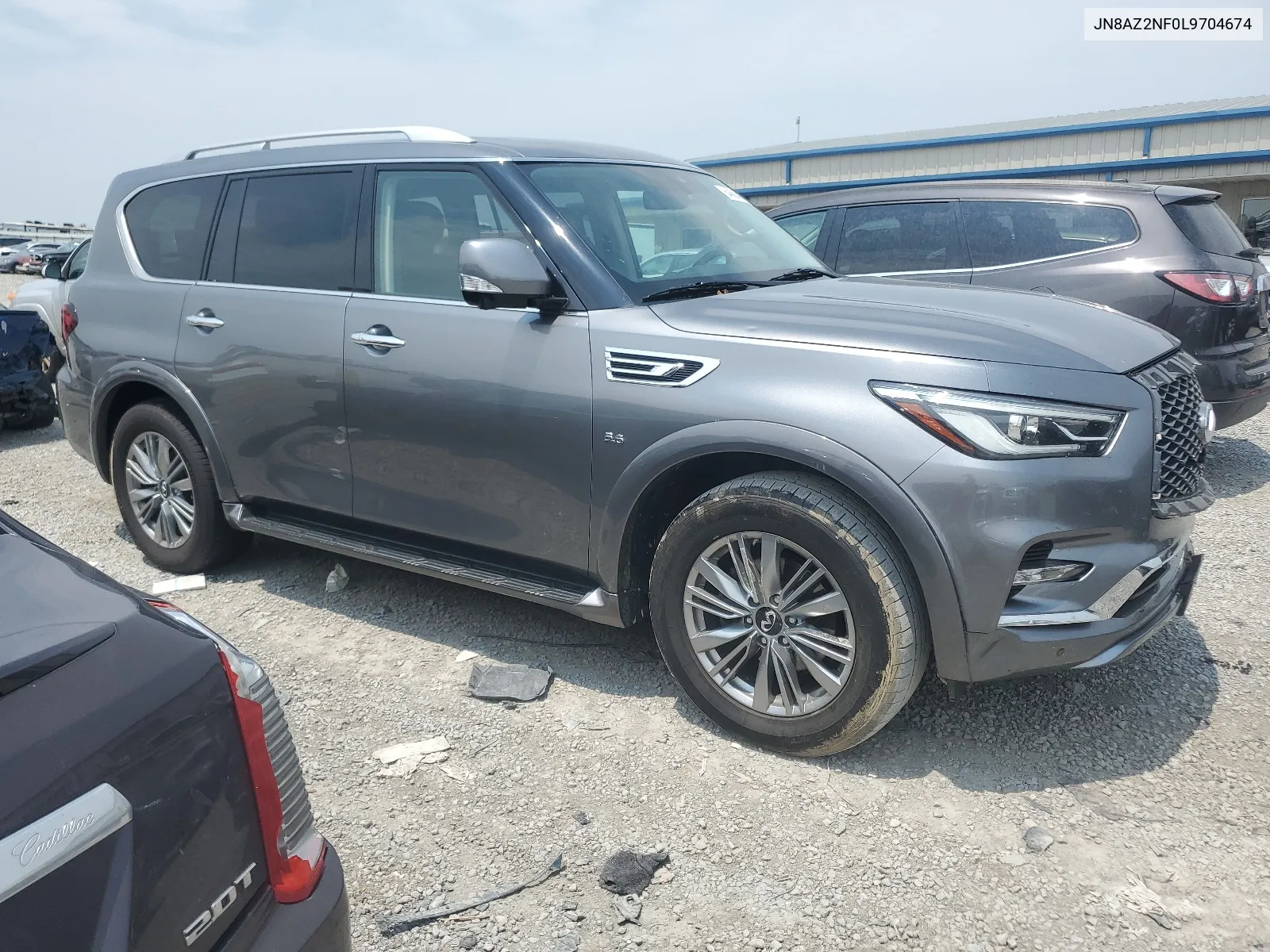 2020 Infiniti Qx80 Luxe VIN: JN8AZ2NF0L9704674 Lot: 64888494