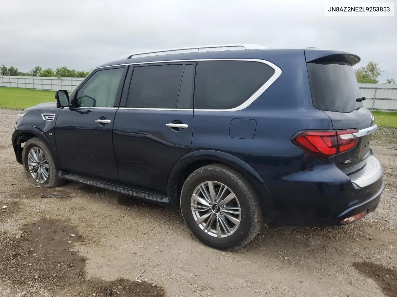 2020 Infiniti Qx80 Luxe VIN: JN8AZ2NE2L9253853 Lot: 70101594