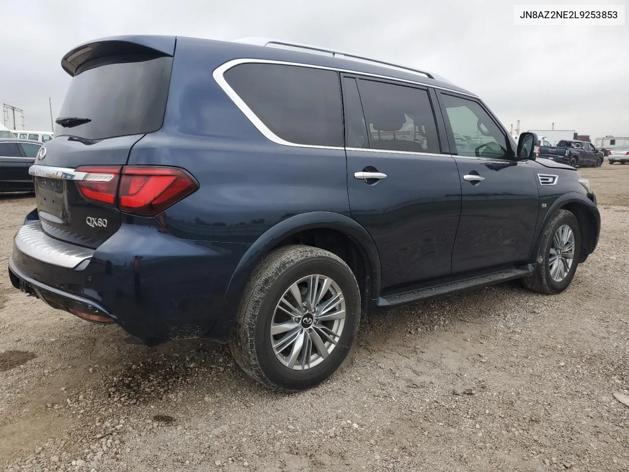 2020 Infiniti Qx80 Luxe VIN: JN8AZ2NE2L9253853 Lot: 70101594