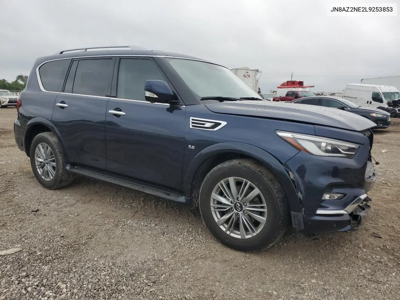 2020 Infiniti Qx80 Luxe VIN: JN8AZ2NE2L9253853 Lot: 70101594