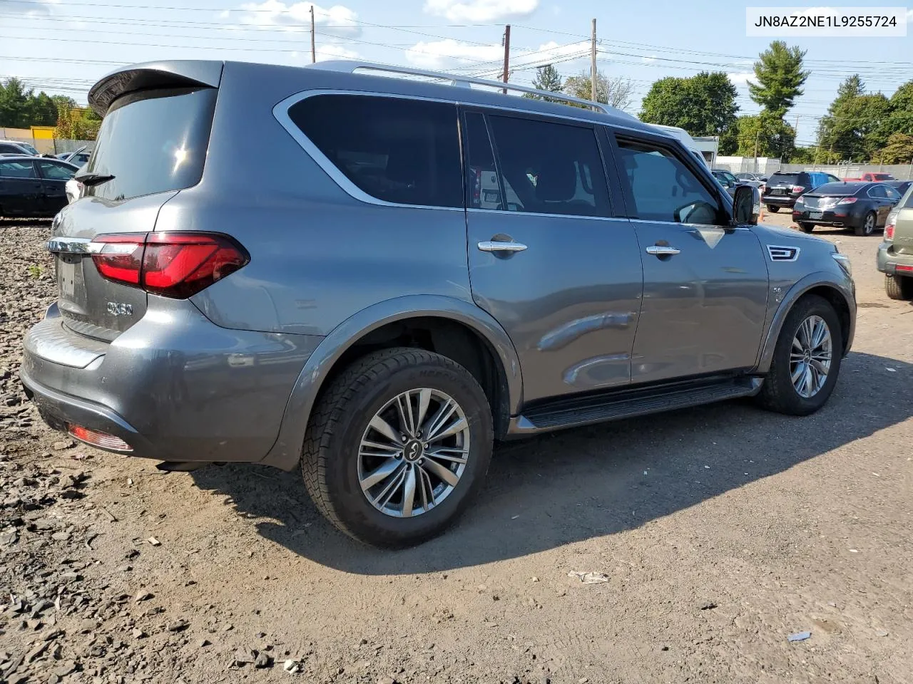 2020 Infiniti Qx80 Luxe VIN: JN8AZ2NE1L9255724 Lot: 70949054