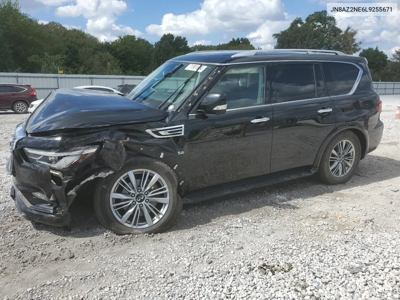 JN8AZ2NE6L9255671 2020 Infiniti Qx80 Luxe