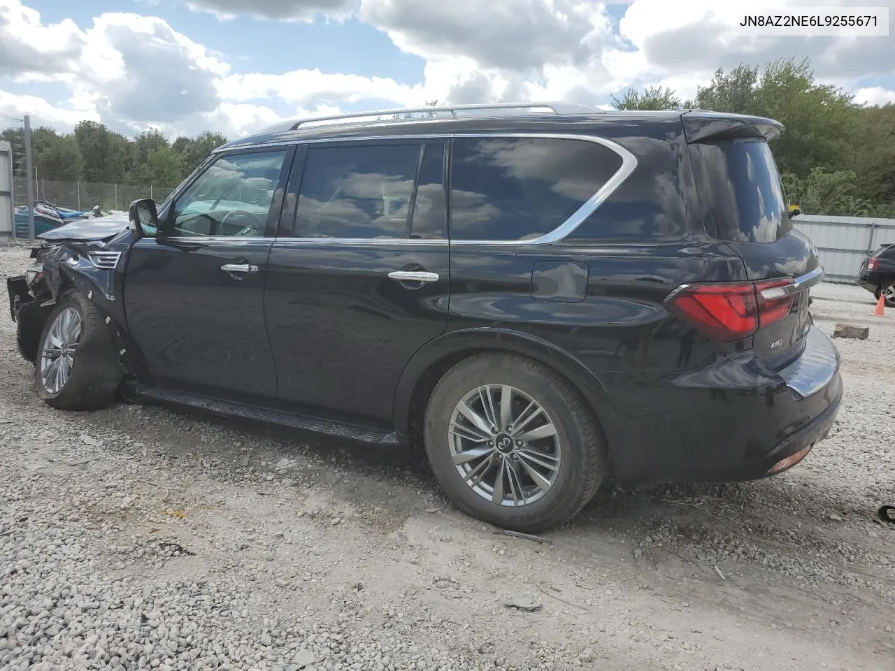 2020 Infiniti Qx80 Luxe VIN: JN8AZ2NE6L9255671 Lot: 71961624