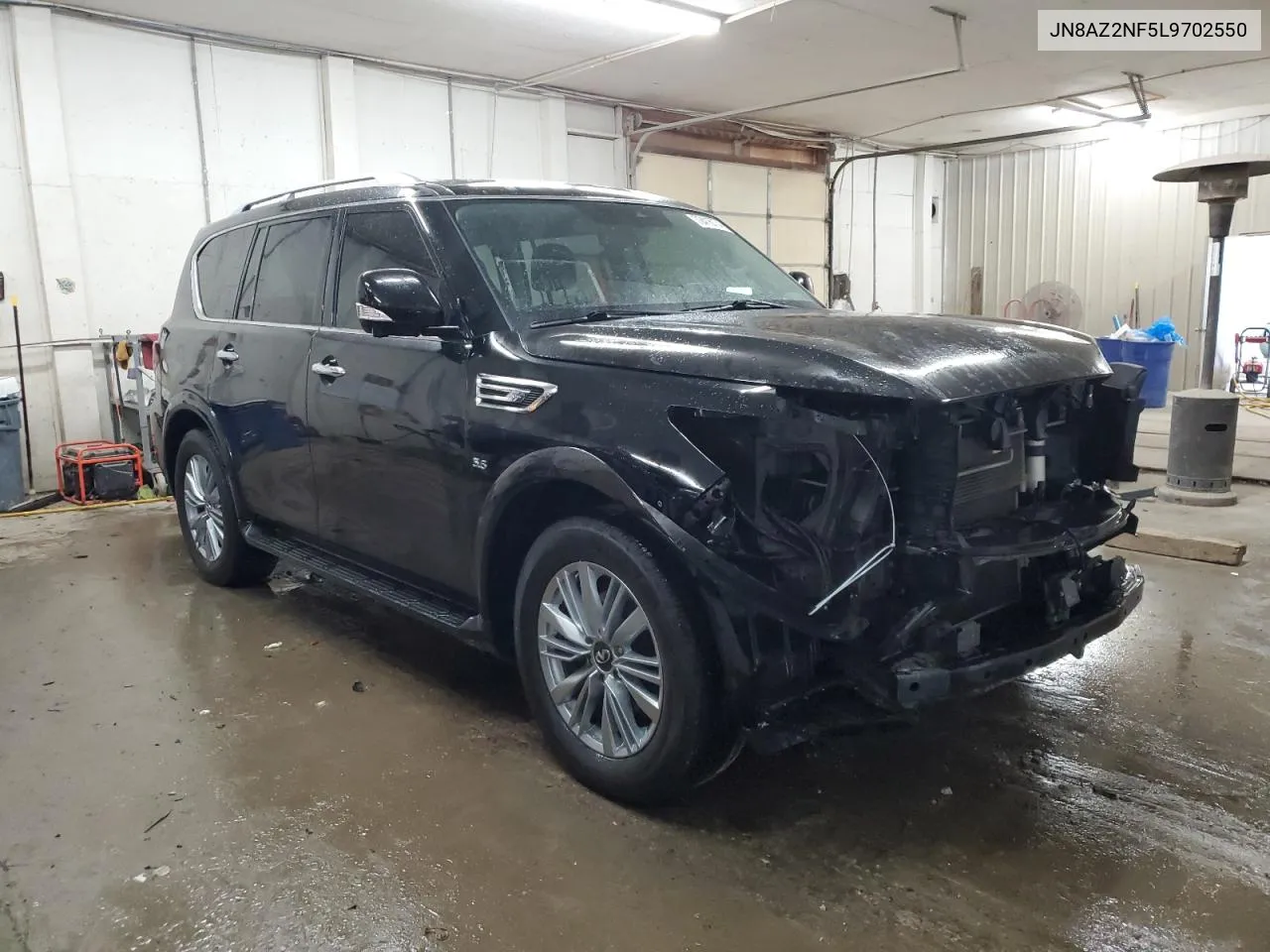 2020 Infiniti Qx80 Luxe VIN: JN8AZ2NF5L9702550 Lot: 72416774