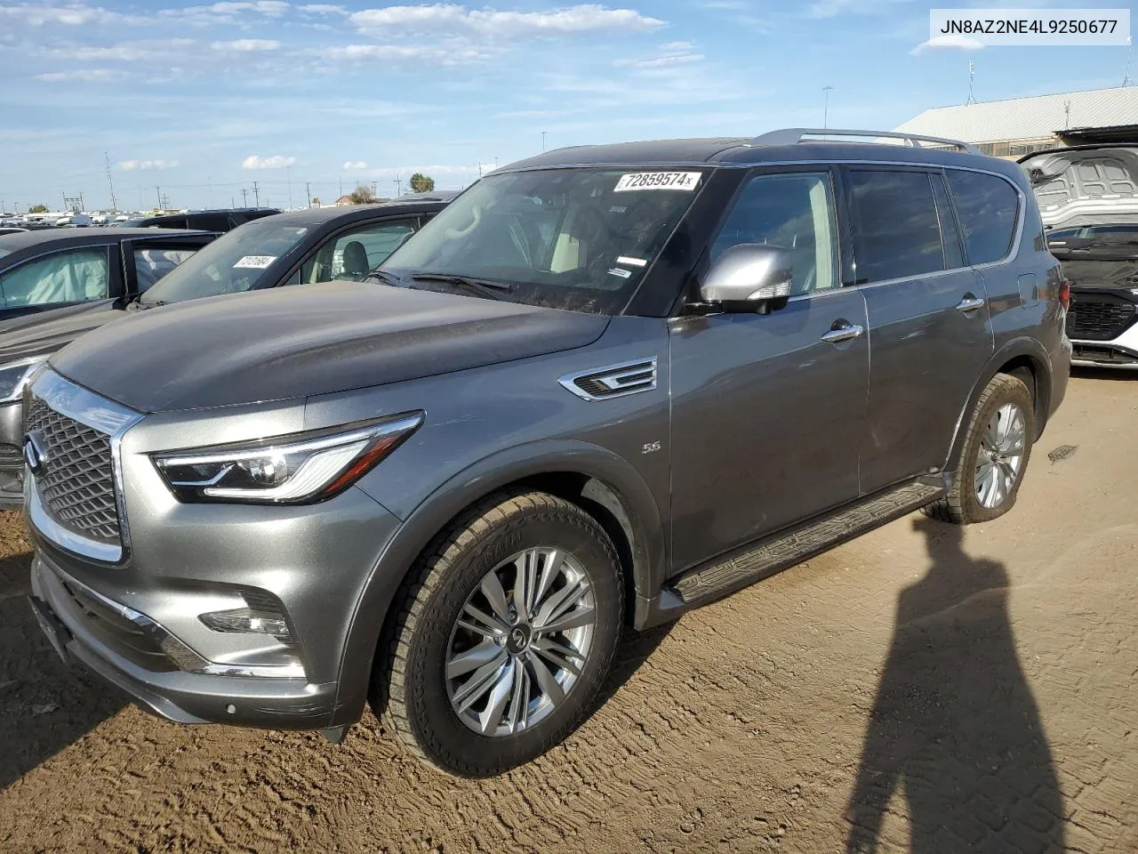 2020 Infiniti Qx80 Luxe VIN: JN8AZ2NE4L9250677 Lot: 72859574