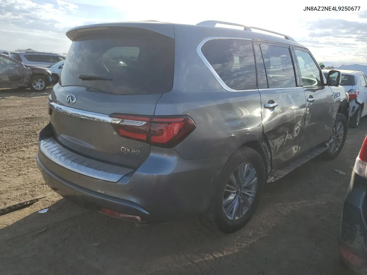 2020 Infiniti Qx80 Luxe VIN: JN8AZ2NE4L9250677 Lot: 72859574