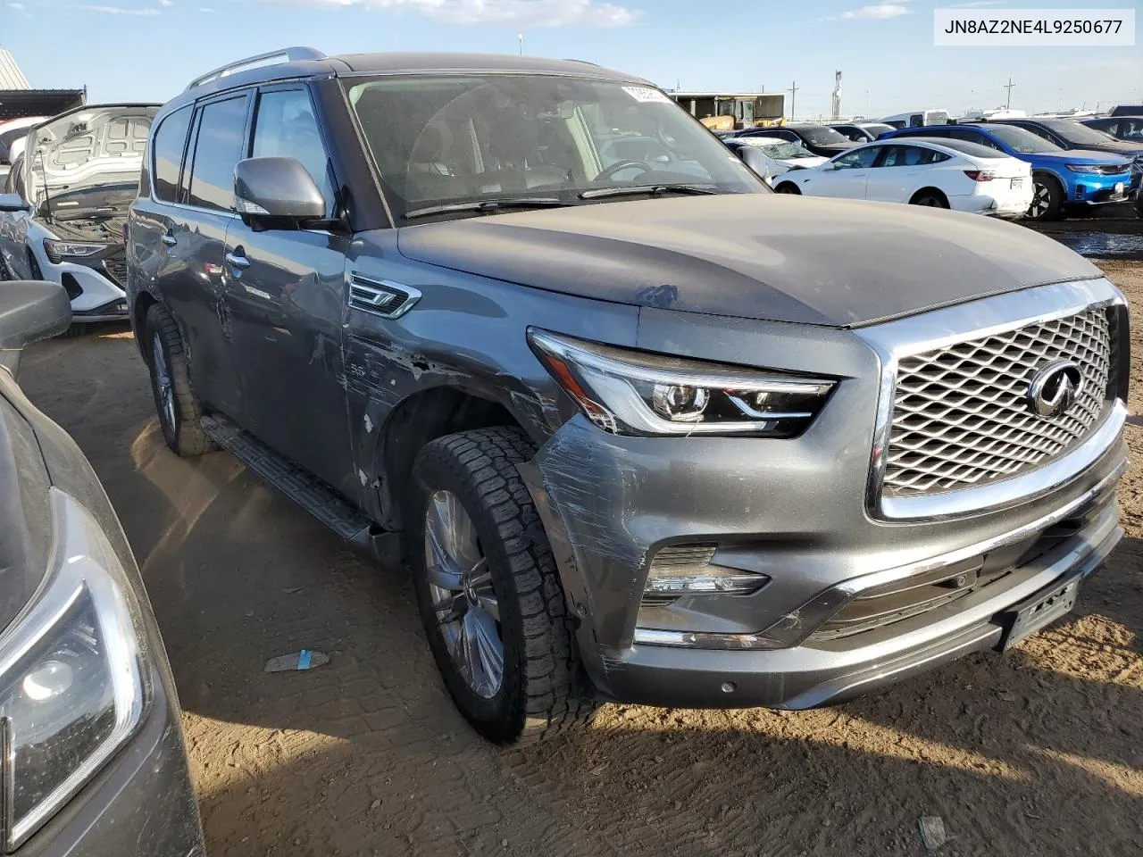 2020 Infiniti Qx80 Luxe VIN: JN8AZ2NE4L9250677 Lot: 72859574