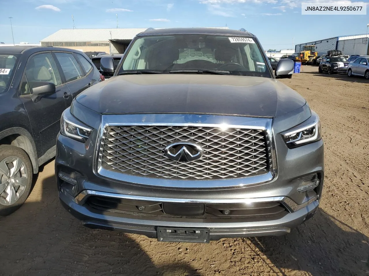 2020 Infiniti Qx80 Luxe VIN: JN8AZ2NE4L9250677 Lot: 72859574