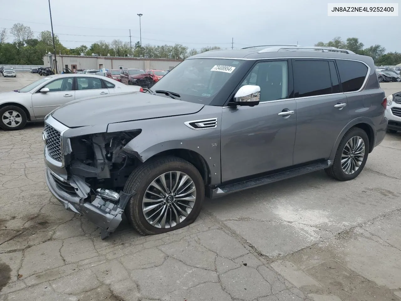 2020 Infiniti Qx80 Luxe VIN: JN8AZ2NE4L9252400 Lot: 73408954