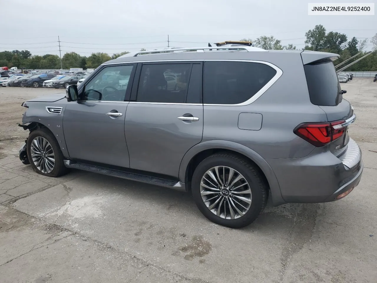 2020 Infiniti Qx80 Luxe VIN: JN8AZ2NE4L9252400 Lot: 73408954